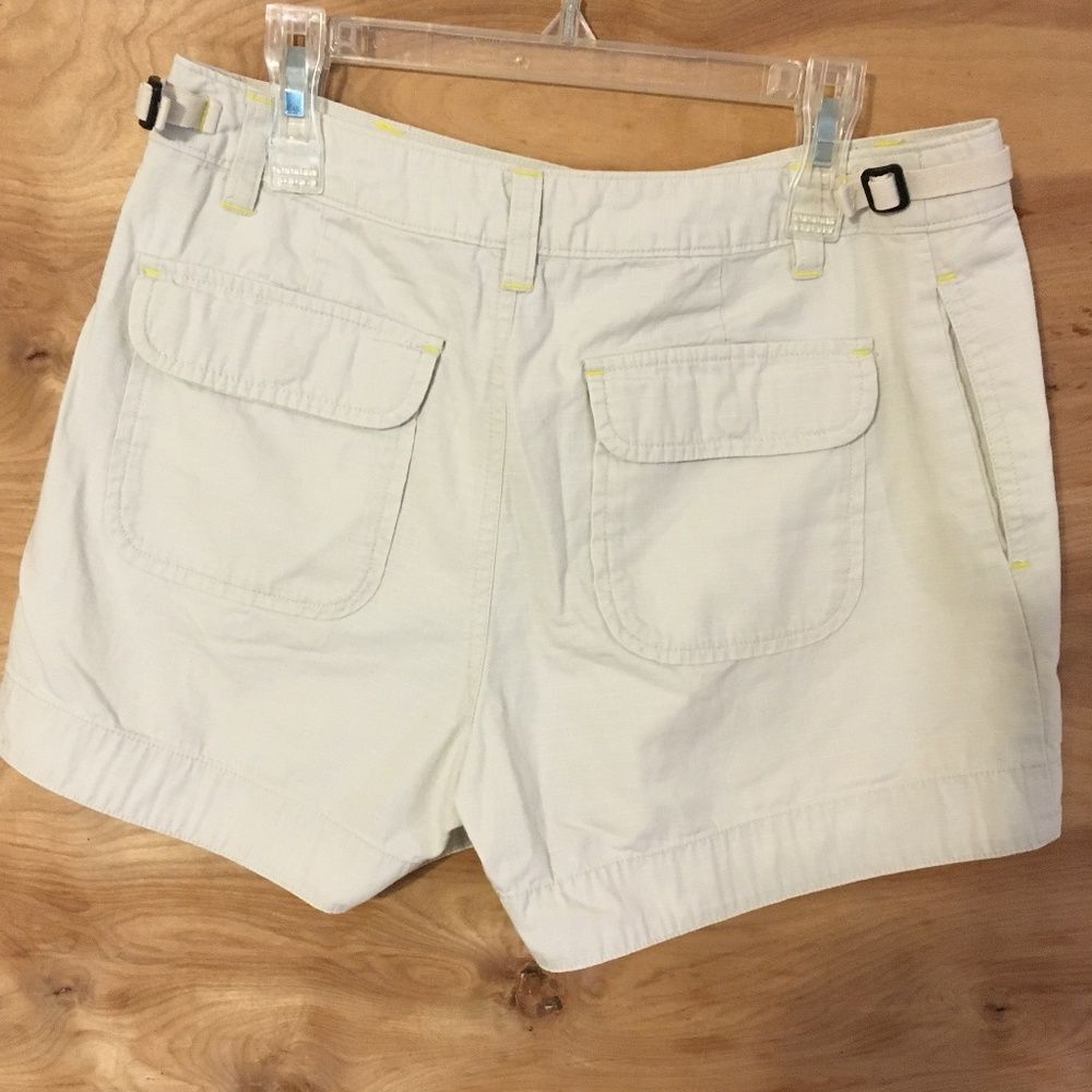 VTG gap women's sz6 tan shorts adjustable waist